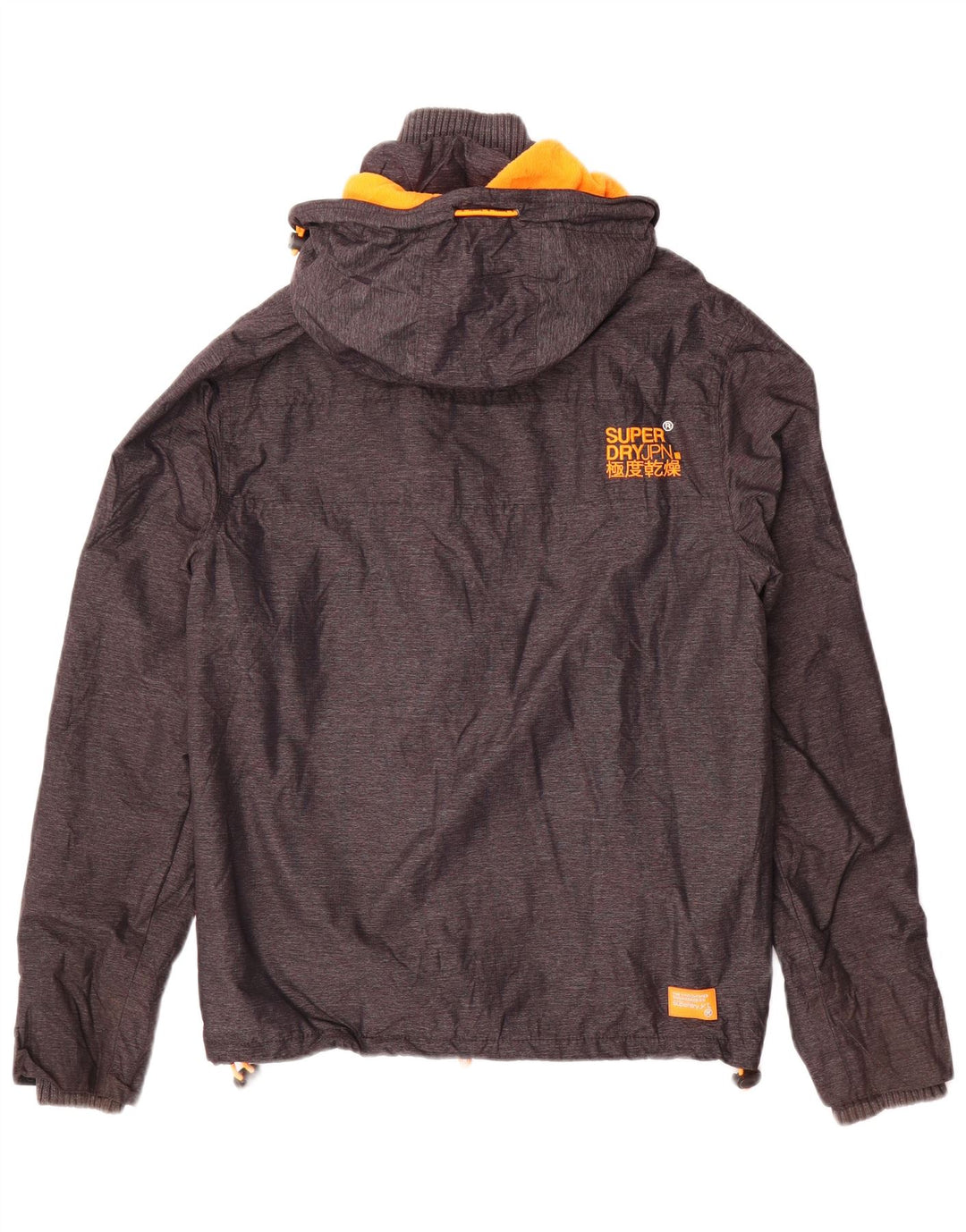 Superdry Veste coupe-vent à capuche Windcheater pour homme UK 36 Small Gris