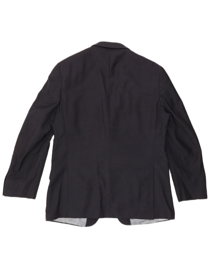 Marks & Spencer Veste blazer à 2 boutons pour homme UK 38 Bleu marine moyen