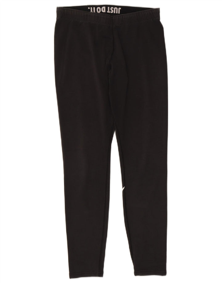 Nike Legging graphique pour femme UK 14 Grand coton noir