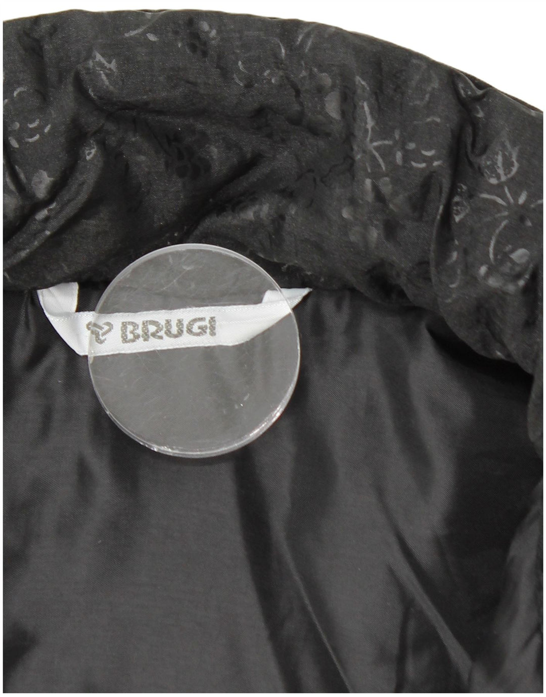 BRUGI Veste coupe-vent surdimensionnée pour femme UK 22 3XL Noir Floral