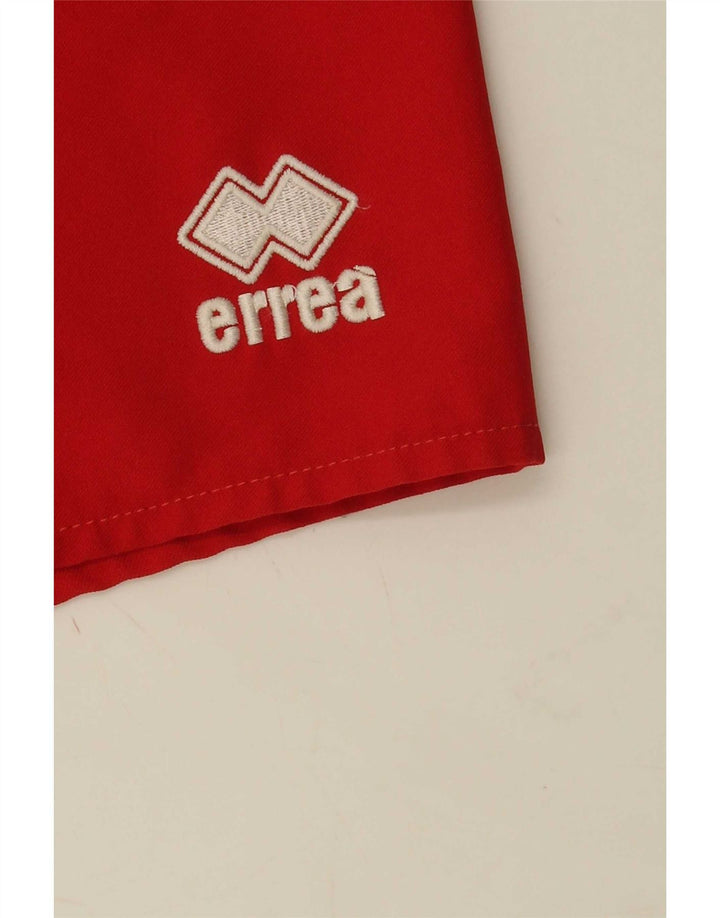 Errea Short de Sport Homme Rouge Moyen