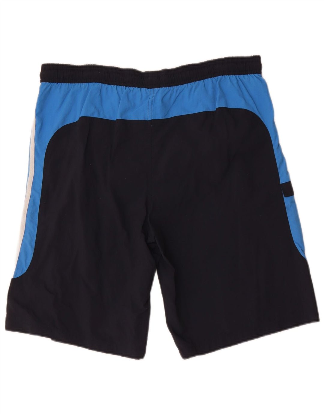 Adidas Short de bain cargo pour homme en polyester color block Bleu marine Taille L