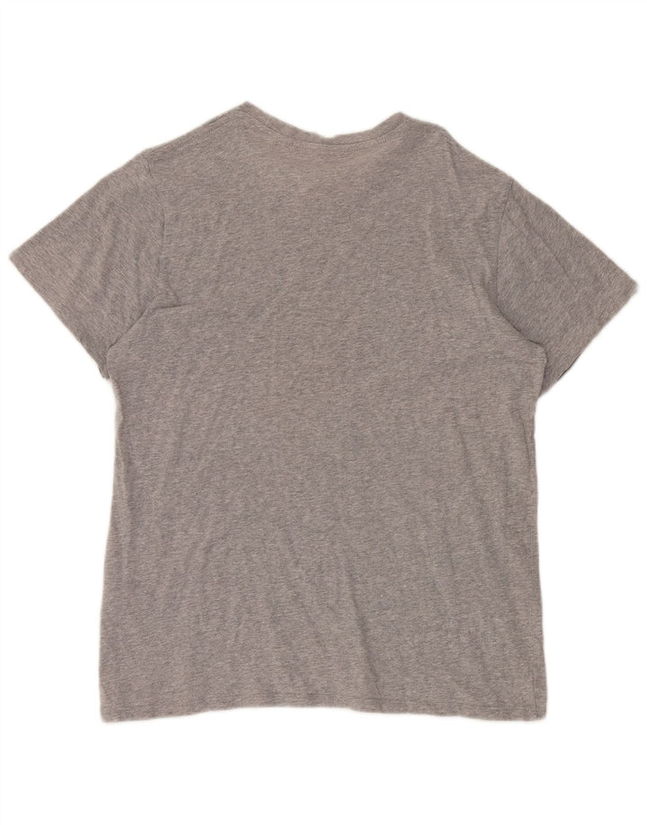 LEVI'S T-Shirt Graphique Homme Grand Gris Coton