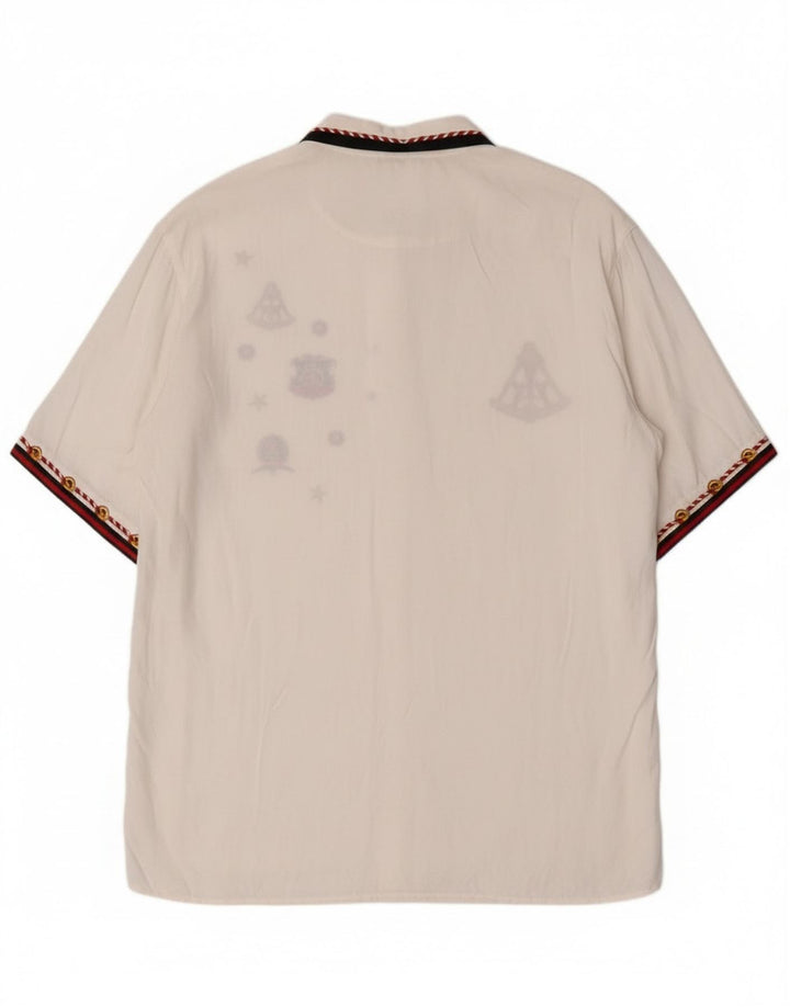 Marina Yachting Chemisier graphique pour femme UK 16 Grand Blanc Nautique