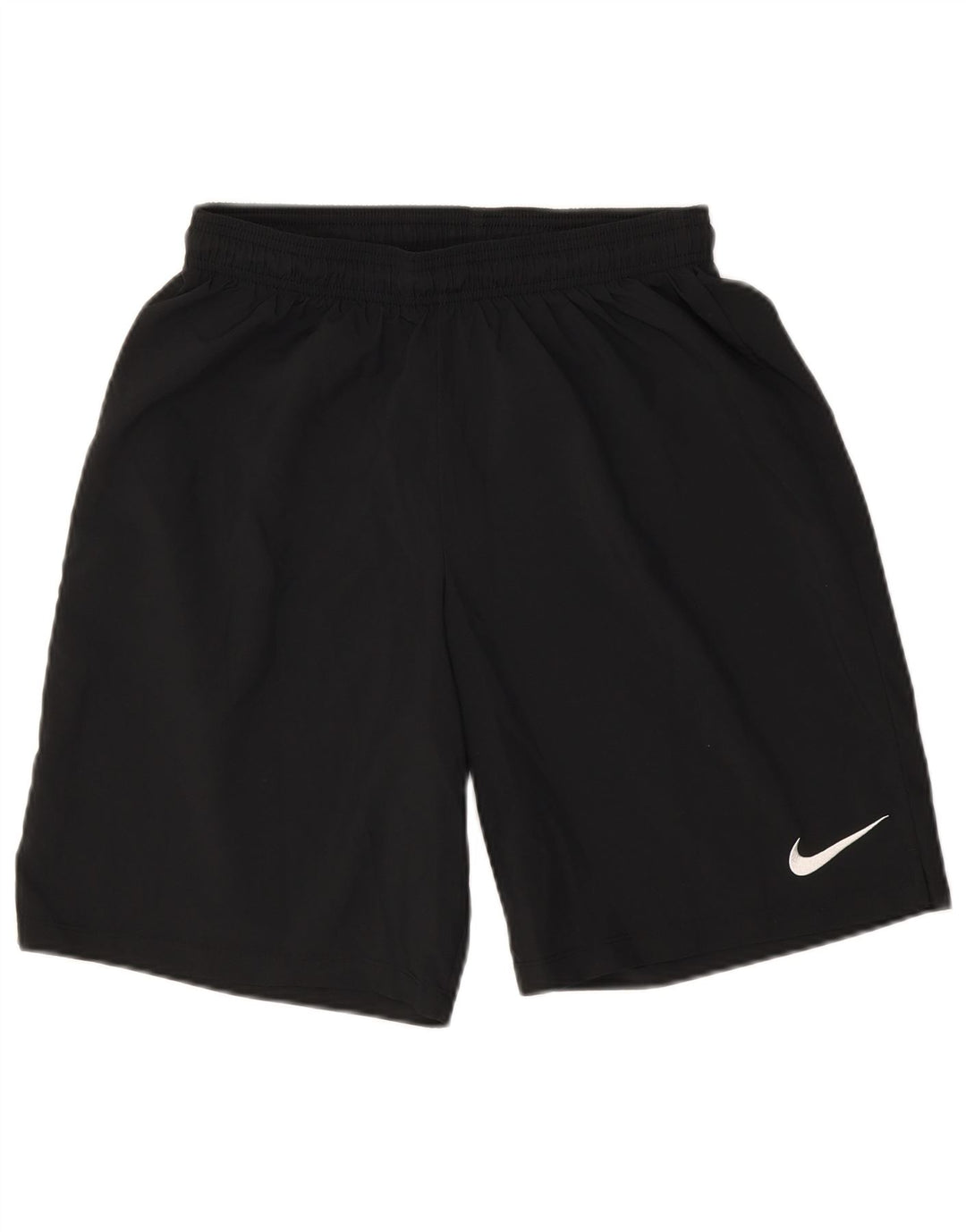 NIKE Short de sport Dri Fit pour femme UK 14 Large Noir Polyester