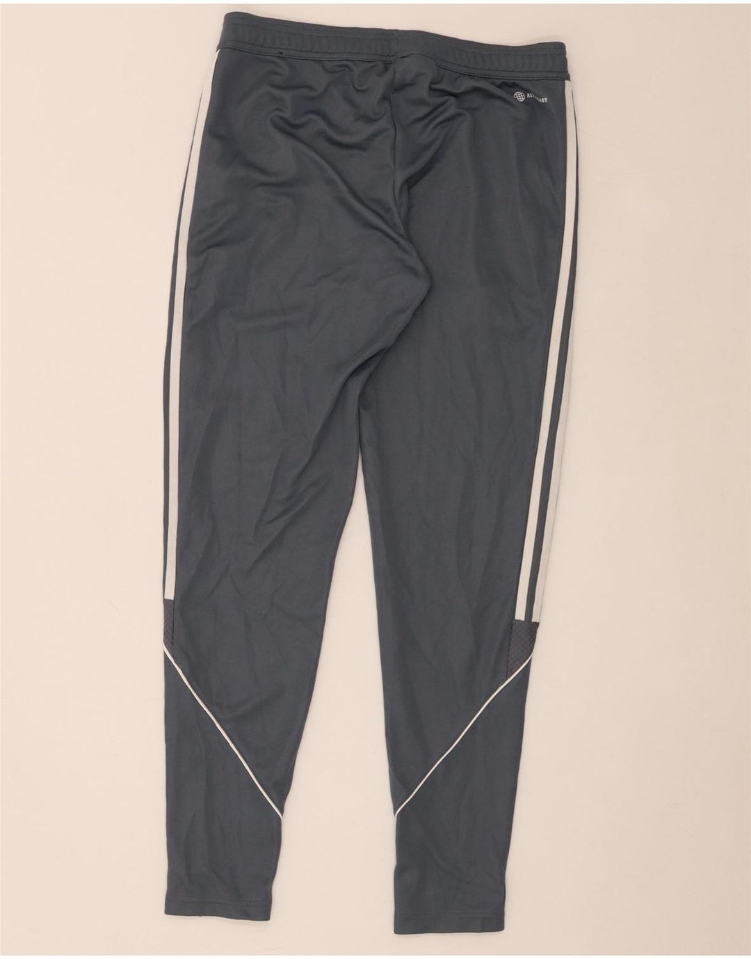 Adidas Pantalon de survêtement graphique pour femme UK 12/14 Gris moyen