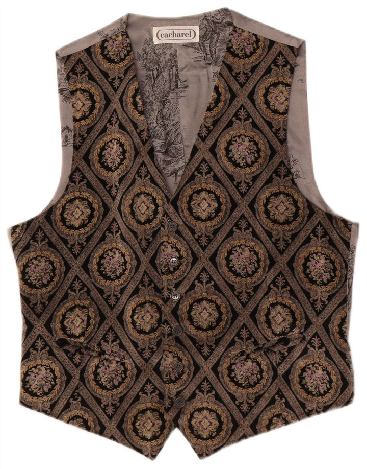 Cacharel Gilet Homme Large Multicolore Floral