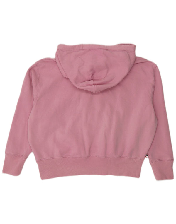 Tommy Hilfiger Pull à capuche surdimensionné pour femme UK 10 Petit Rose