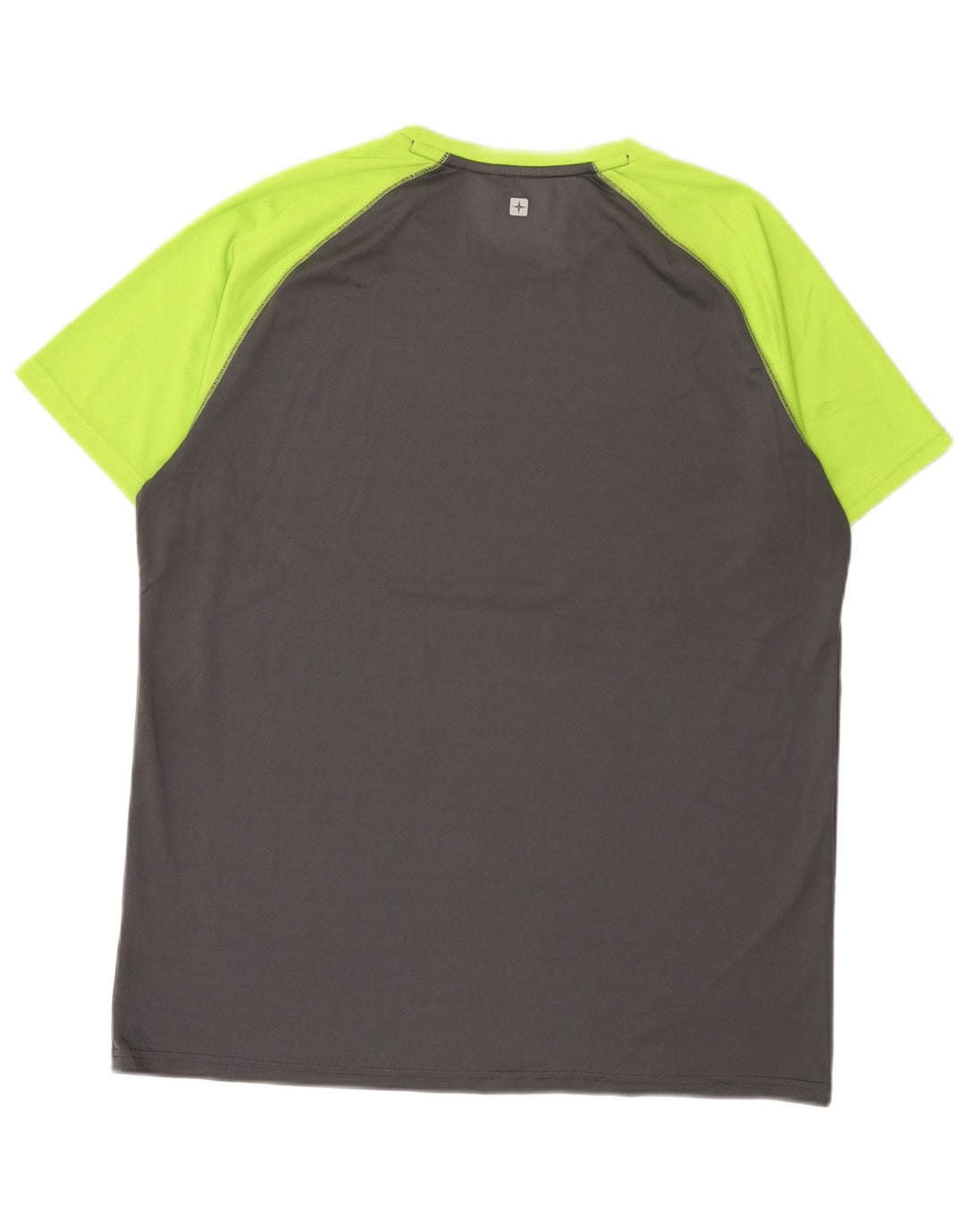 Mountain Warehouse T-Shirt Homme Top XL Gris Colorblock Polyester