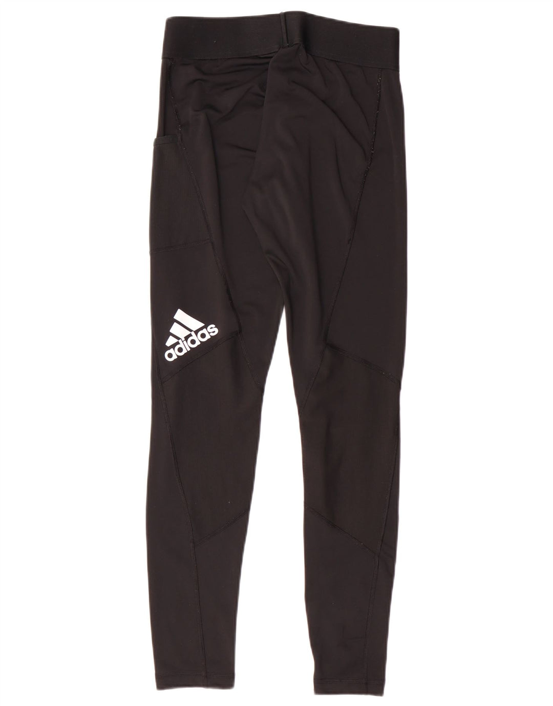 Adidas Leggings Tech Fit Graphic pour femme UK 12/14 Noir moyen