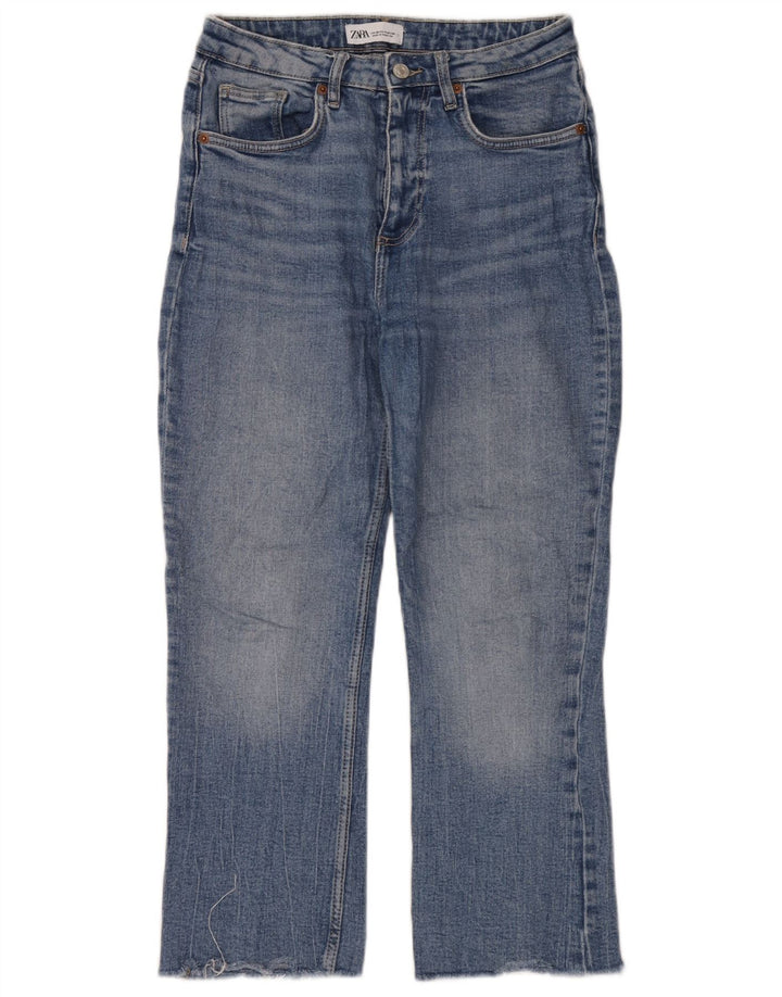Zara Jean Bootcut Femme EU 36 XS W26 L25 Bleu