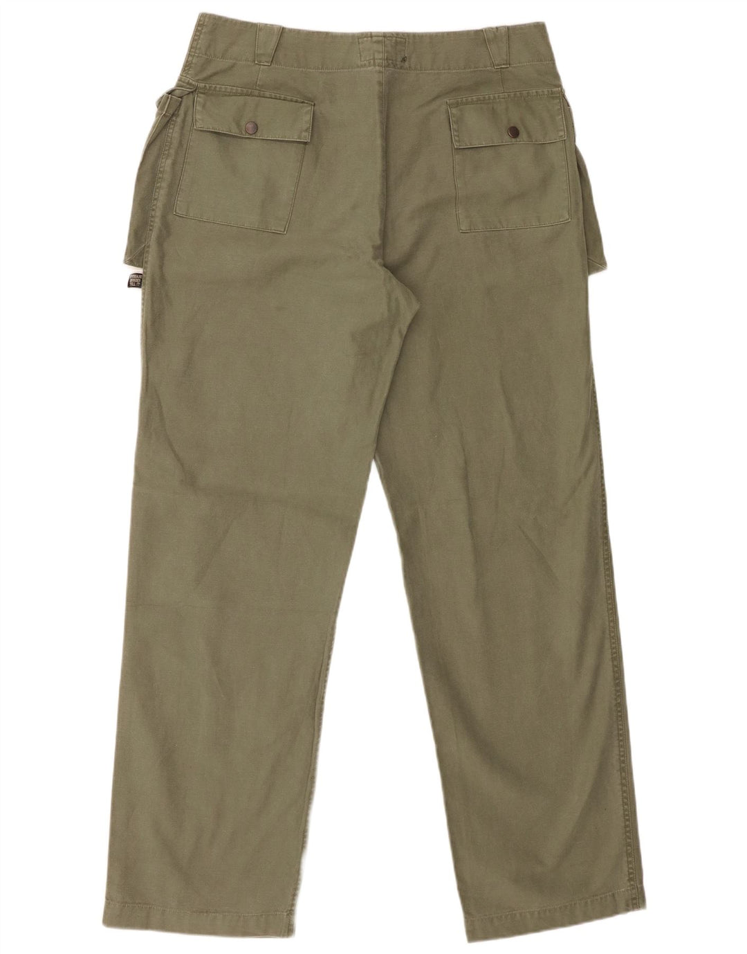 Brogden Pantalon Cargo Droit Homme W33 L33 Vert Coton
