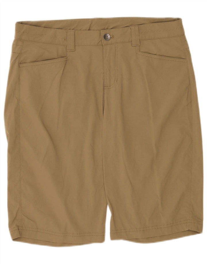 Eddie Bauer Short décontracté pour femme US 8 Medium W32 Kaki Coton