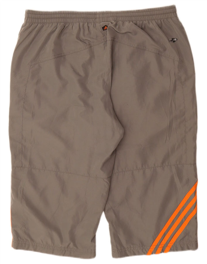Adidas Short de Sport Clima 365 Bermuda Homme Gris Moyen Colourblock