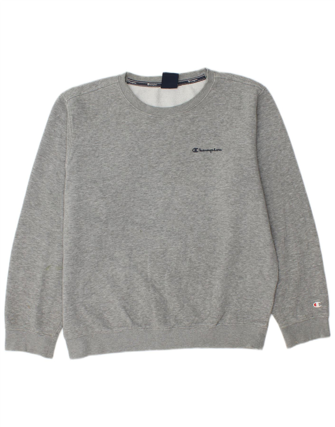 CHAMPION Sweat-Shirt Homme Gris Moyen Coton