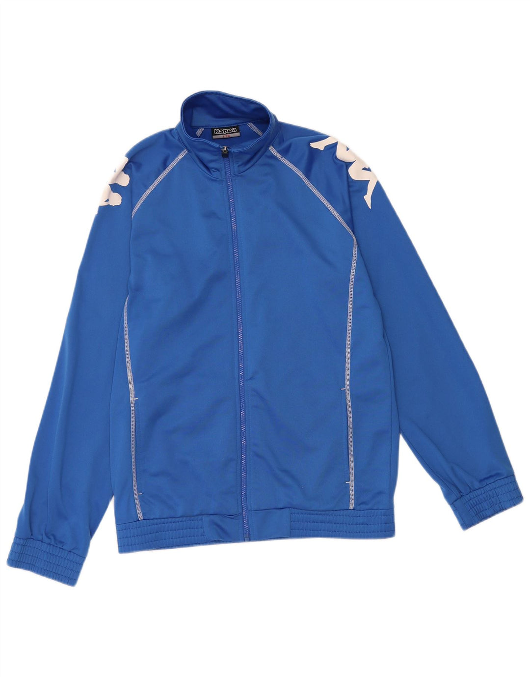 KAPPA Veste de Survêtement Graphique Garçon 15-16 Ans Bleu