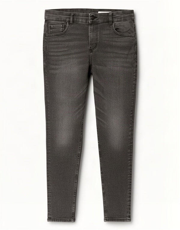 Marks & Spencer Jean skinny The Ivy pour femme UK 14 Large W30 L27 Coton gris