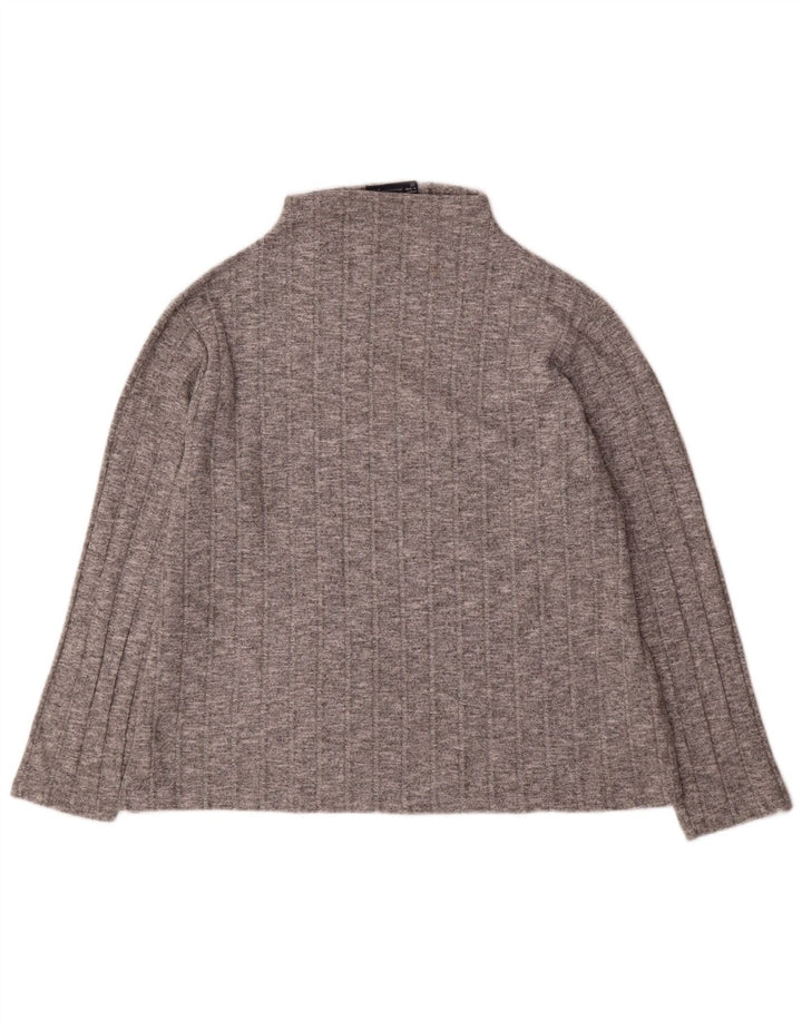 Marks & Spencer Haut Femme Manches Longues UK 20 2XL Gris Viscose