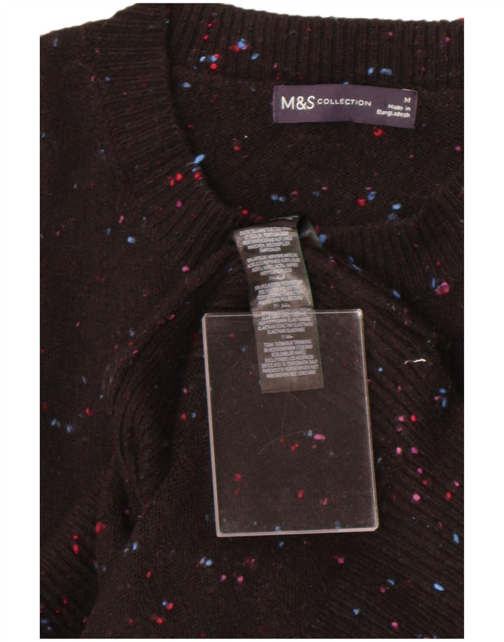Marks & Spencer Débardeur pour homme en acrylique moucheté noir moyen