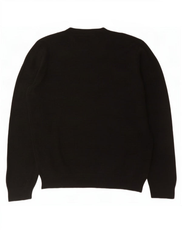Marks & Spencer Pull col V pour homme en acrylique noir Taille L
