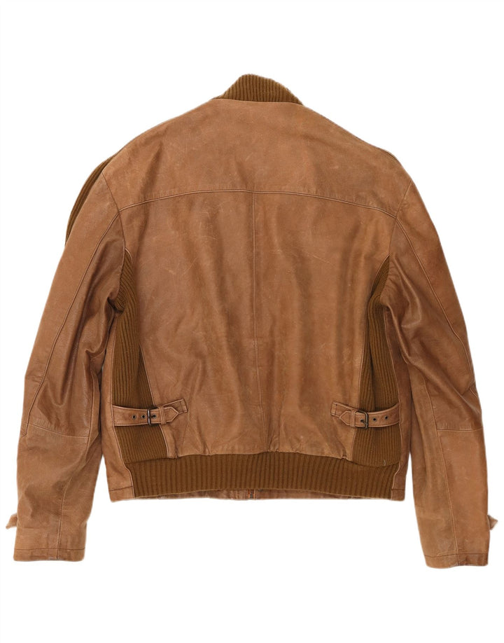 Conbipel Veste en Cuir Homme IT 56 2XL Marron