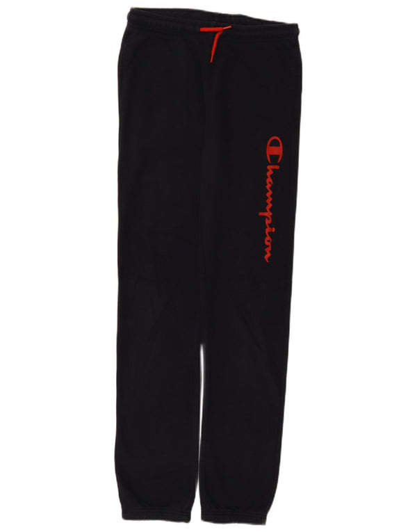 Champion Pantalon de survêtement pour fille 11-12 ans Bleu marine Taille L
