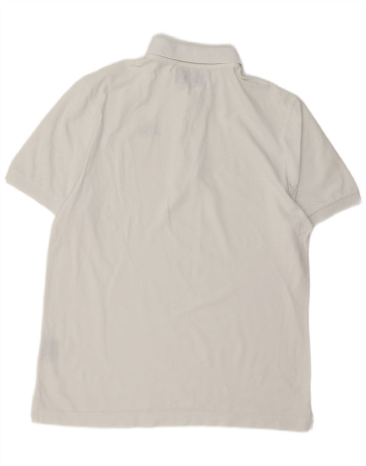 Kappa Polo Homme Blanc Moyen Coton