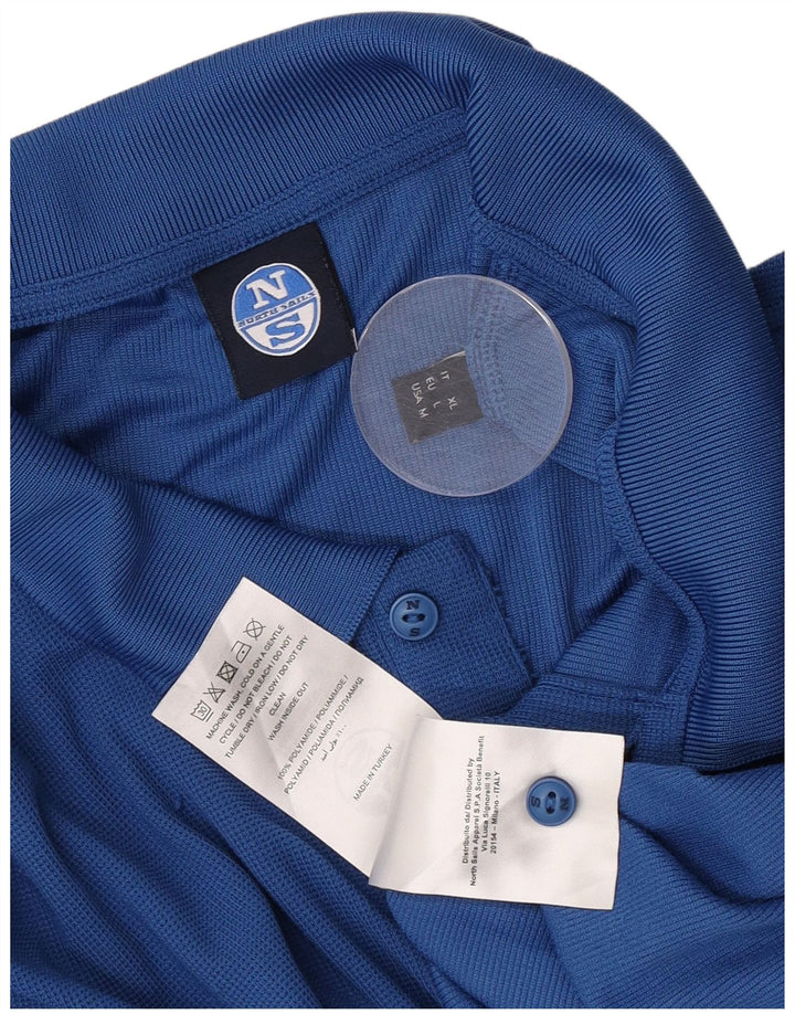 North Sails Polo Homme Large Bleu Polyamide