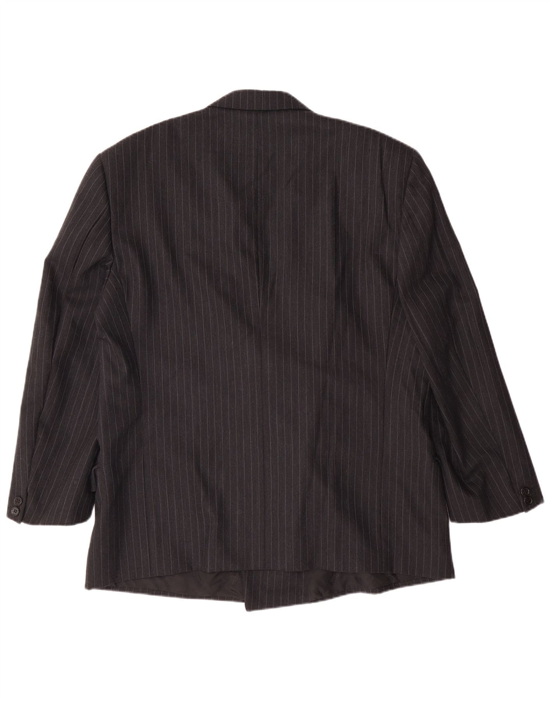 UNGARO Veste Blazer Homme IT 54 2XL Noir à Rayures Classiques