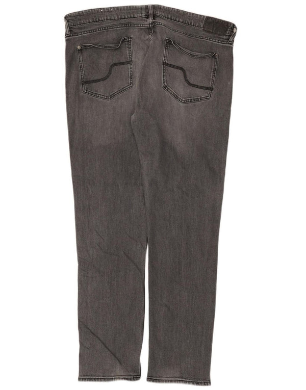 Fat Face Jean Slim Homme W42 L31 Gris Coton