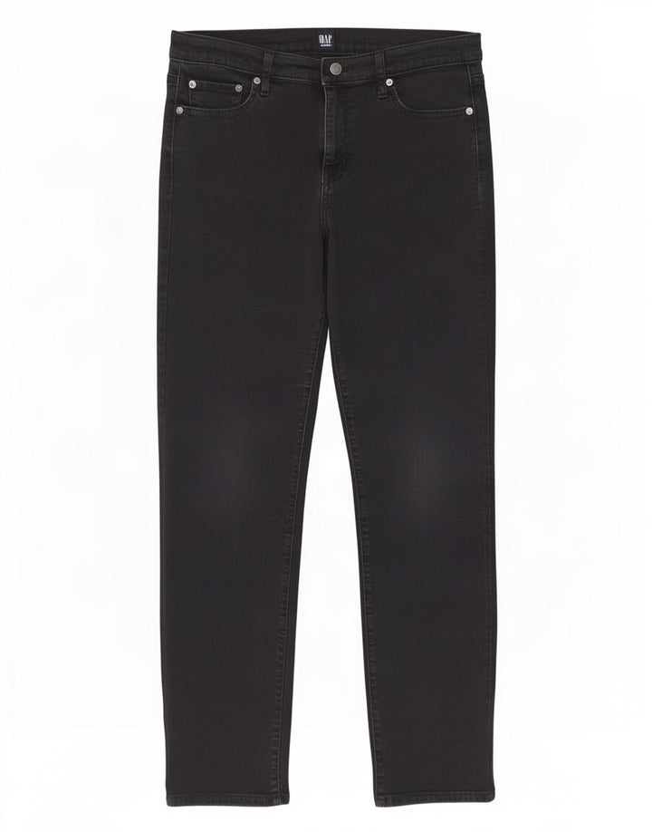Gap Jean Droit Femme W31 L30 Noir Coton