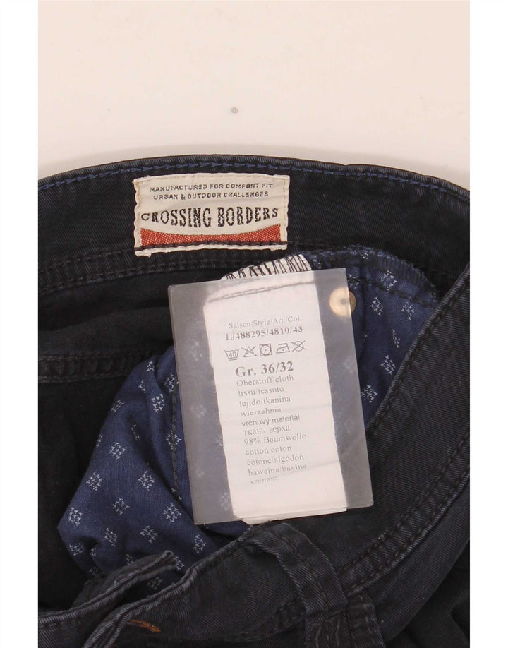 Jean droit homme Camel Active W36 L32 bleu marine coton