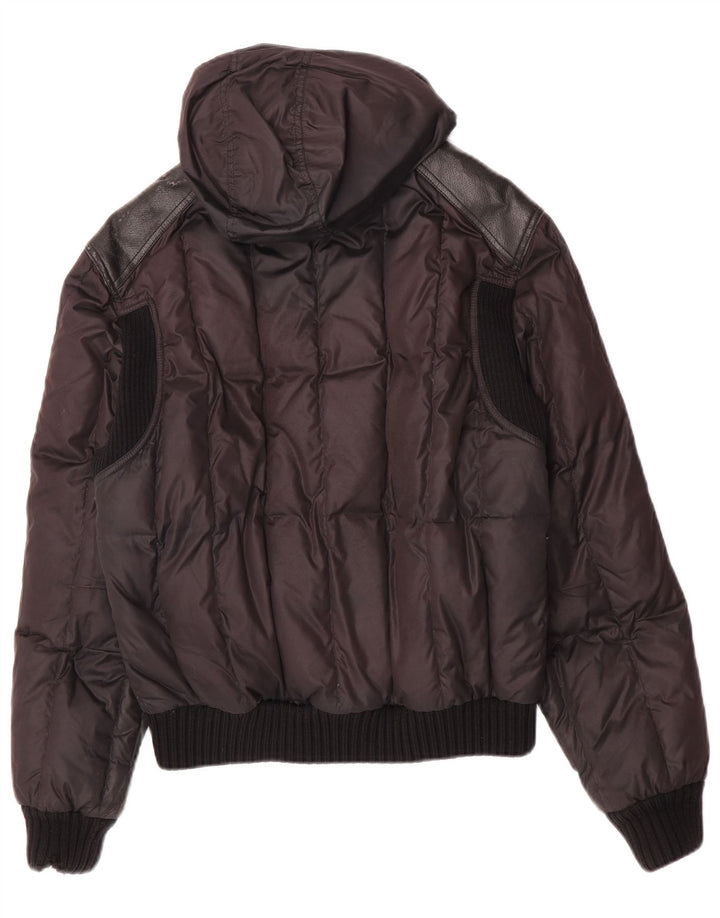 Refrigiwear Veste matelassée à capuche Cruz pour hommes UK 38 Polyester noir moyen