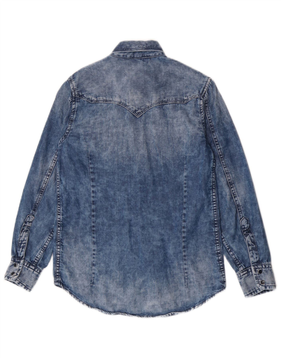 Chemise en jean Diesel garçon 9-10 ans bleu coton