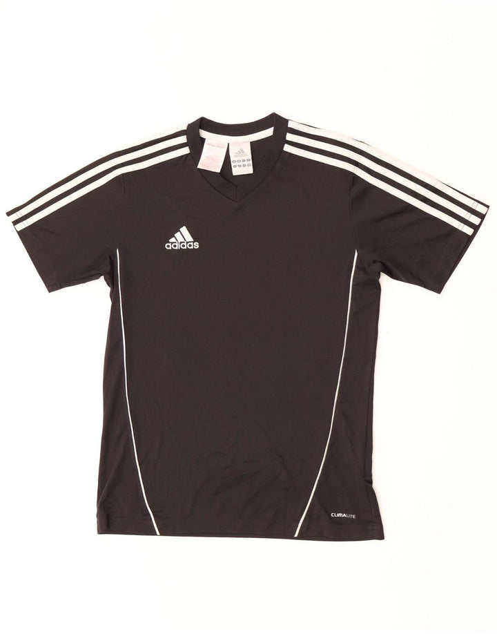 Adidas Hommes Climalite T-Shirt Top XS Noir Polyester