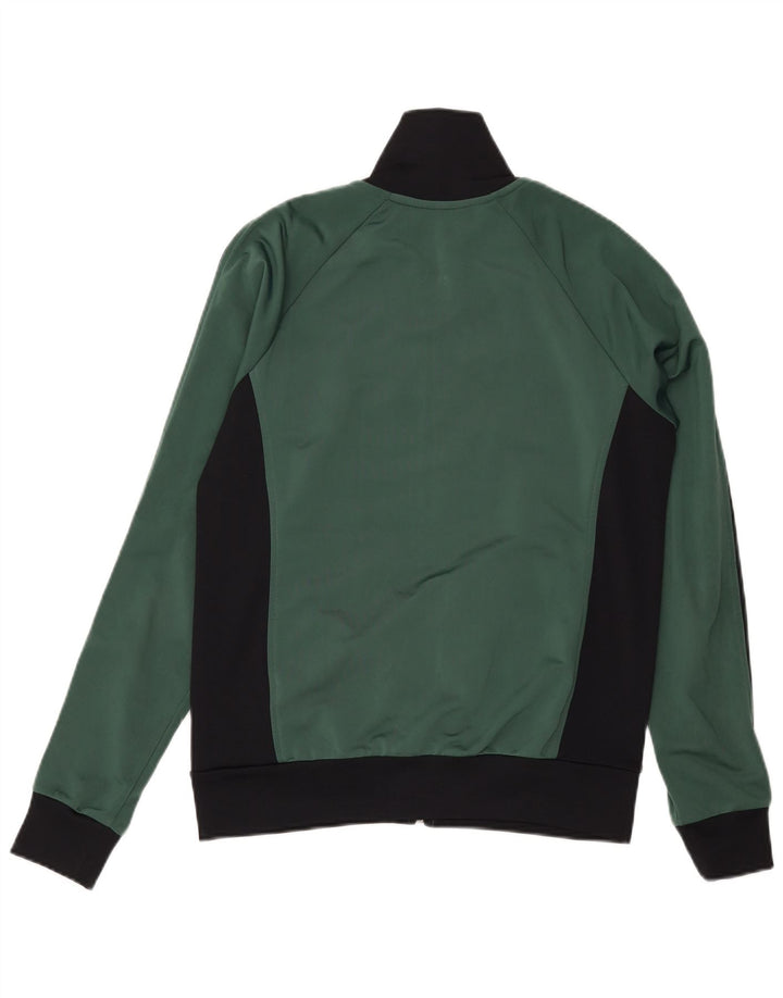 Converse Veste de survêtement graphique pour femme UK 14 Vert moyen Colourblock