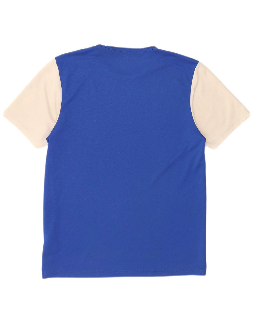 Adidas Homme Climalite T-Shirt Haut Bleu Moyen Colorblock Polyester