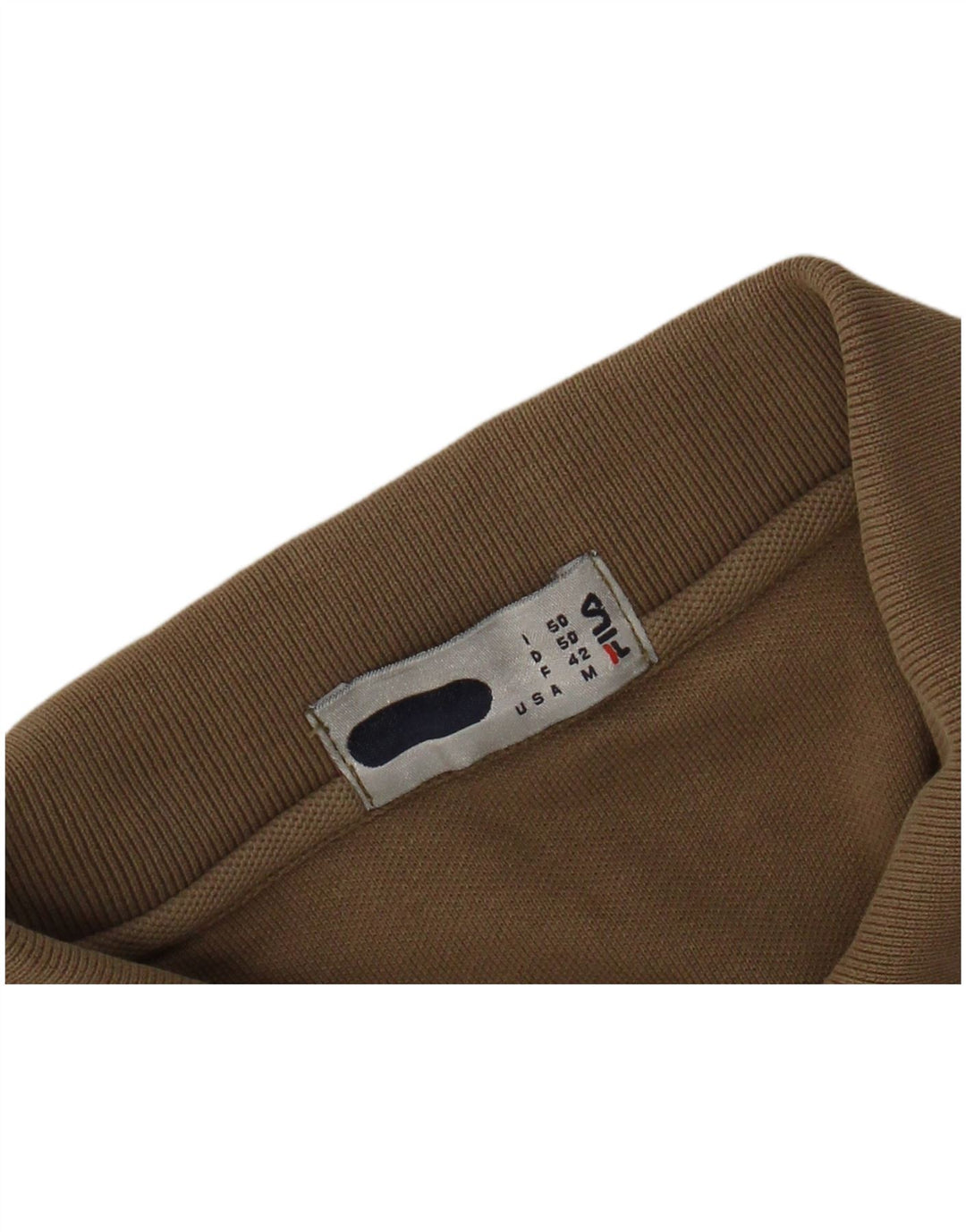 FILA Polo Homme Marron Moyen