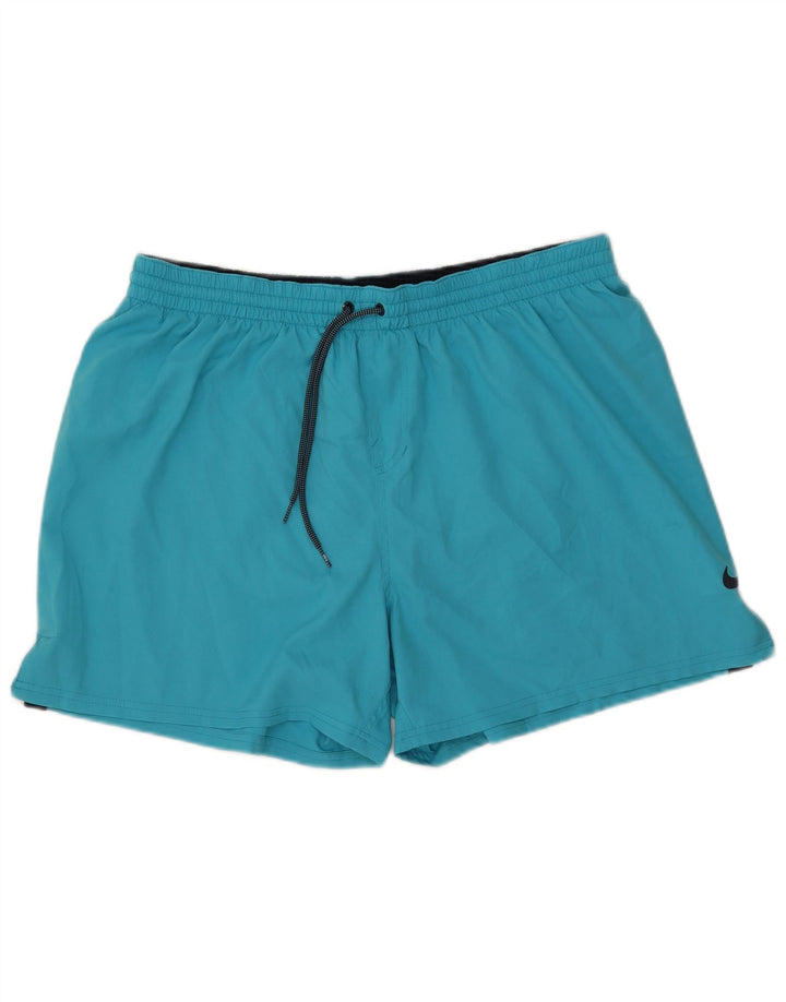 NIKE Short de sport pour homme 2XL Bleu Polyester