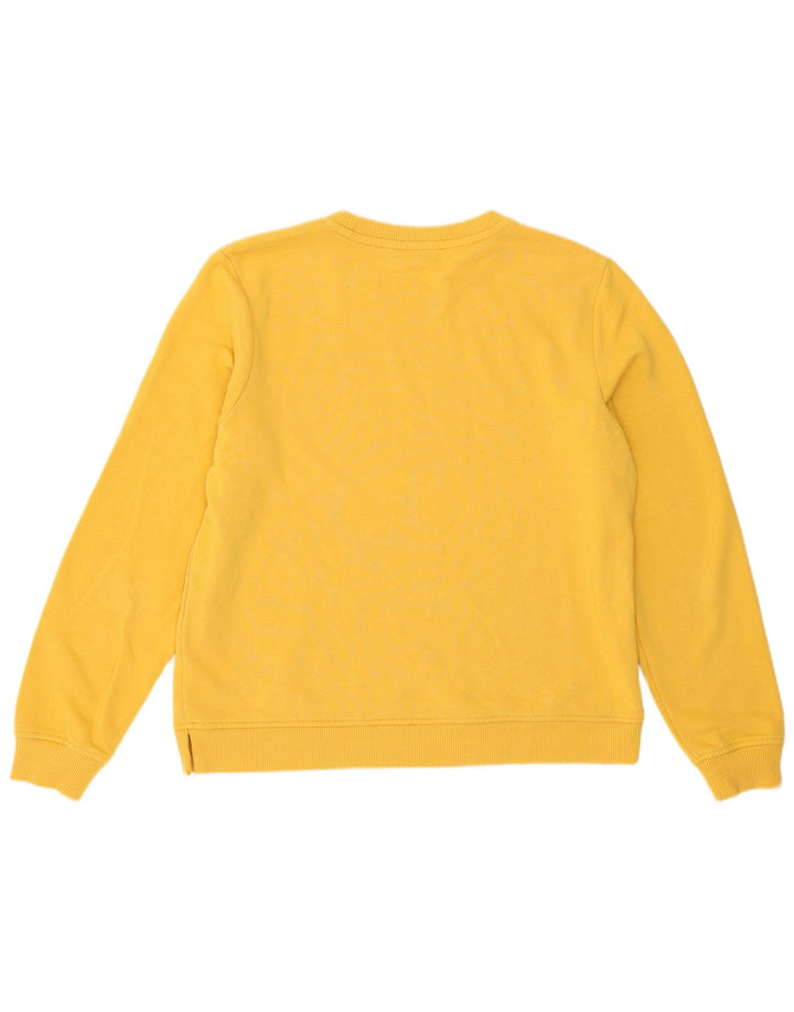 Tommy Hilfiger Sweat-shirt pour femme UK 14 Jaune moyen
