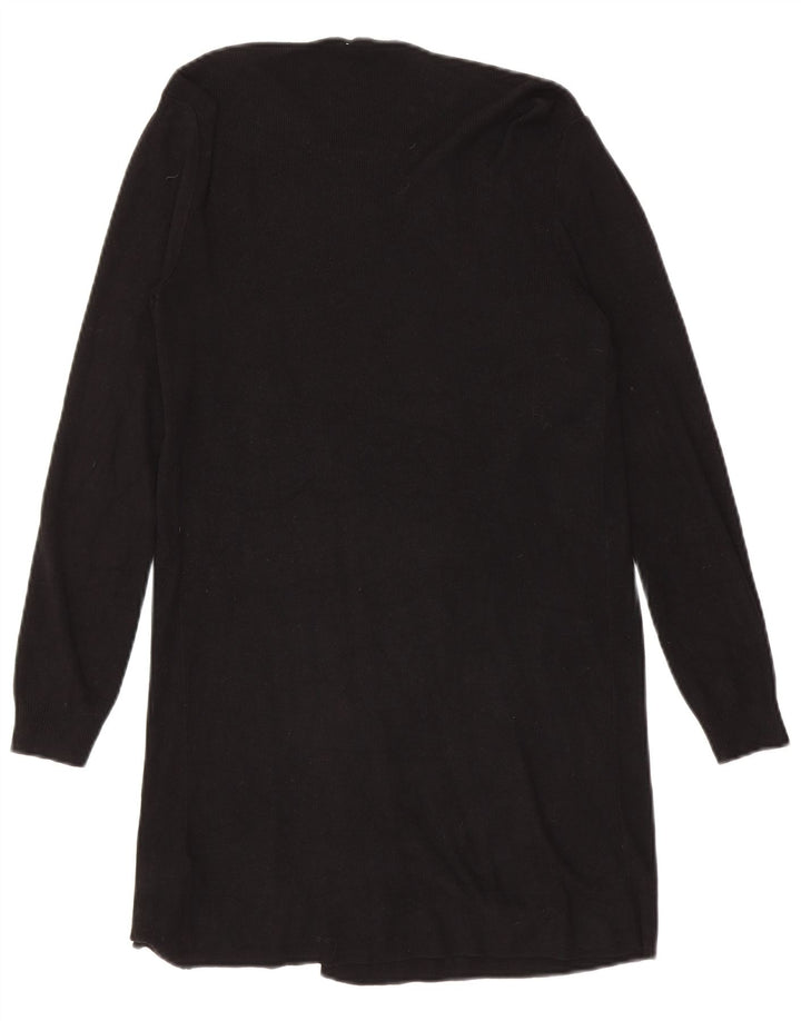 Marks & Spencer Pull cardigan ouvert long pour femme UK 10 Small Noir