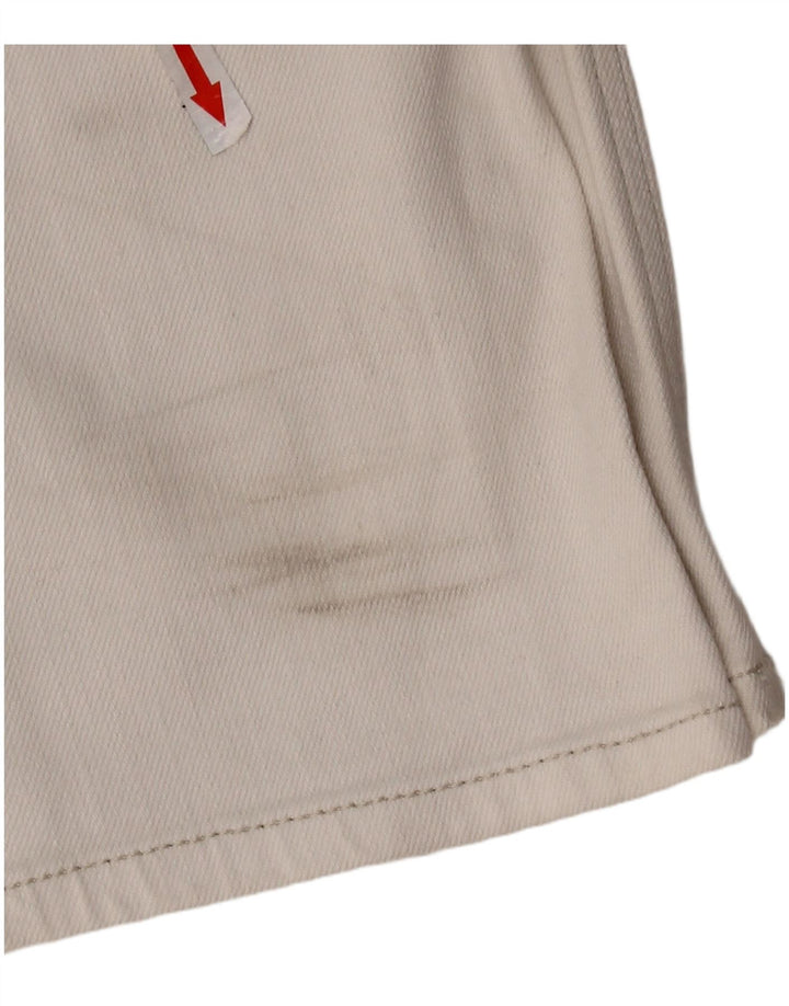 DIESEL Femme Liv Slim Jean Droit W27 L24 Coton Blanc