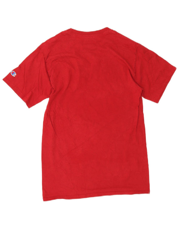 Champion T-Shirt Graphique Oklahoma Sooners Homme Petit Rouge Coton