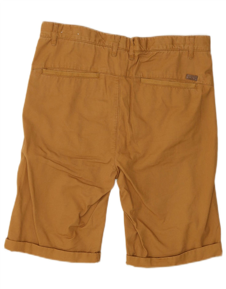 Zara Short Cargo Garçon 13-14 Ans W28 Marron Coton