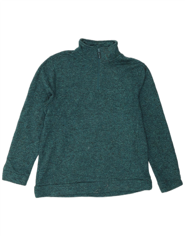 Mountain Warehouse Sweat-shirt pour homme en polyester moucheté Vert Taille L