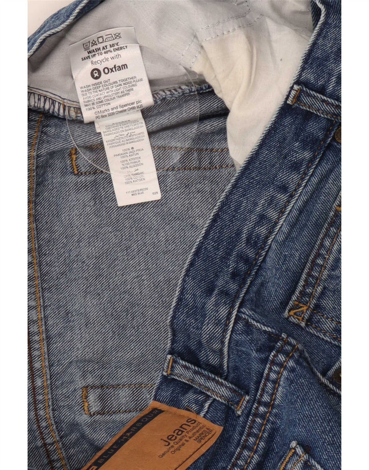 Marks & Spencer Jean droit homme W36 L31 bleu coton