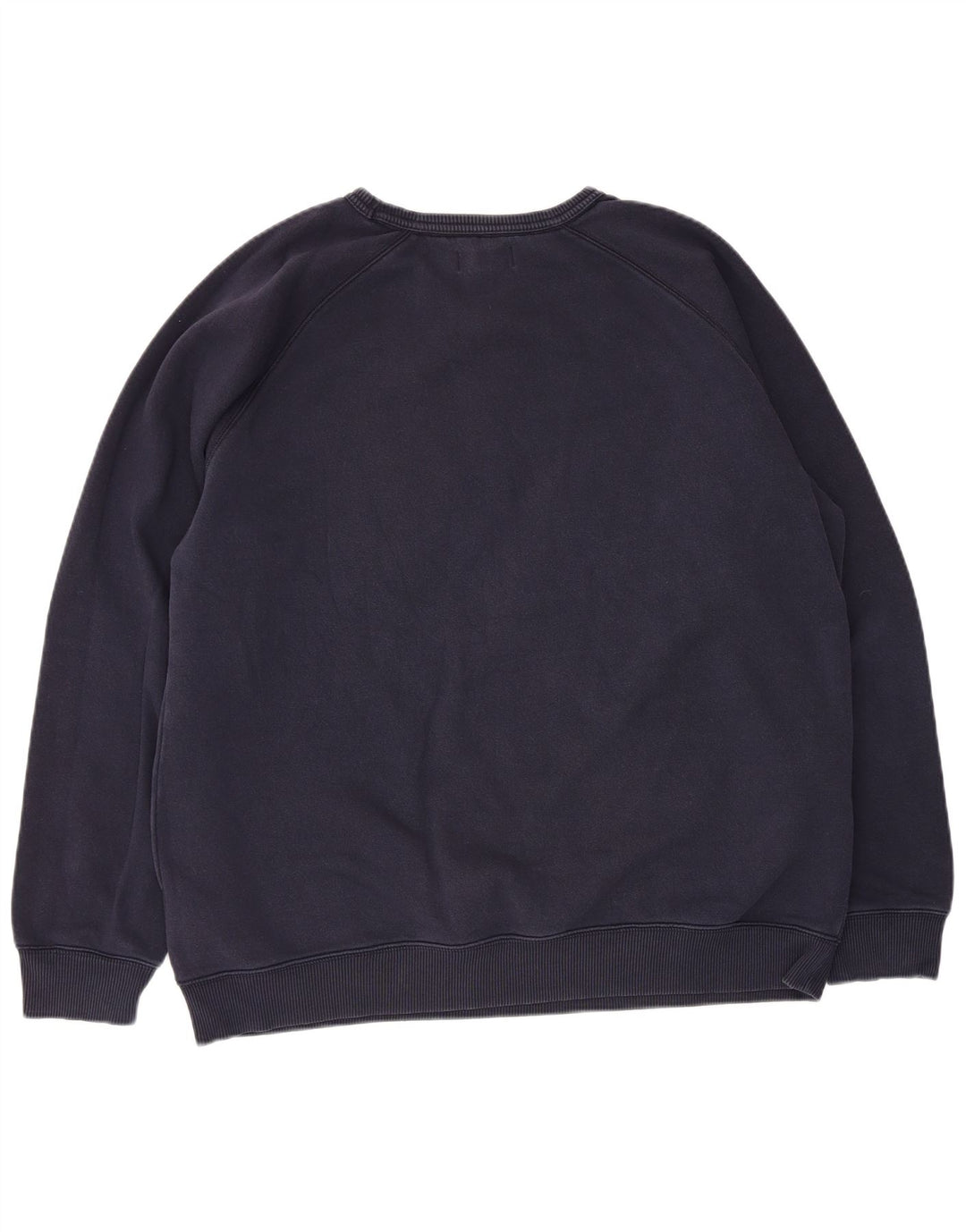 Adidas Sweat-shirt graphique pour homme en coton bleu marine Taille L