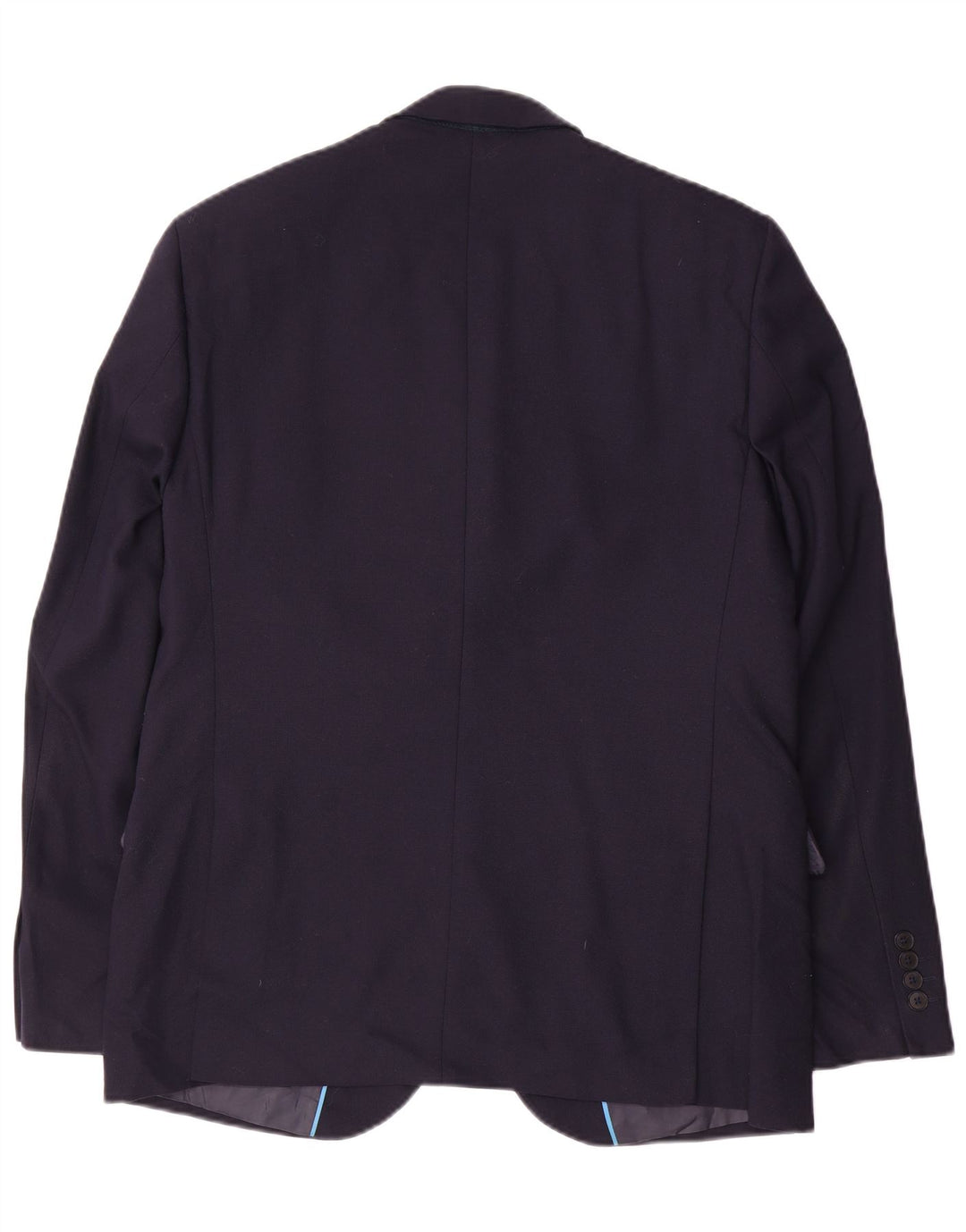 Marks & Spencer Veste blazer slim à 2 boutons pour homme UK 42 XL Bleu marine en laine
