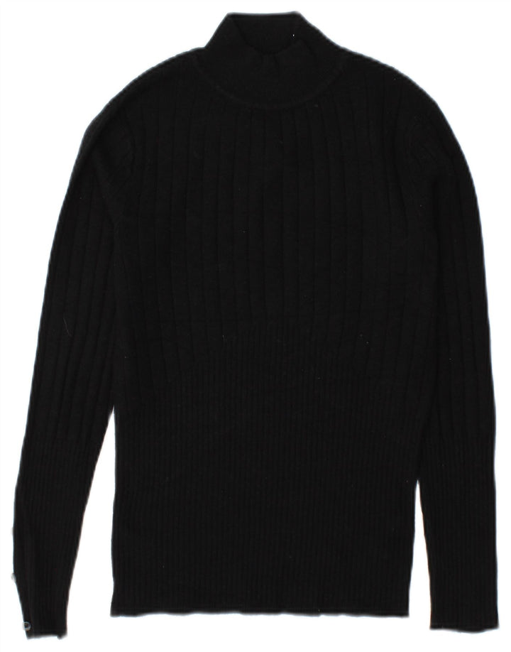 Marks & Spencer Pull col roulé pour femme UK 8 Small Noir