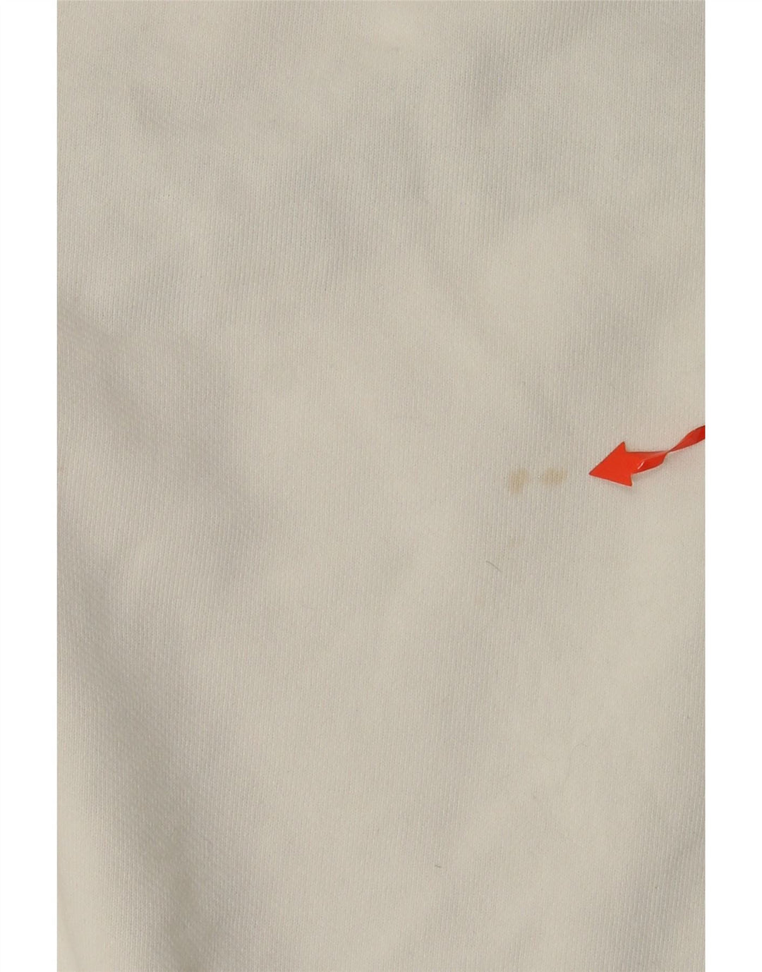 RICHMOND Sweat-shirt graphique surdimensionné pour femme UK 10 Petit Blanc